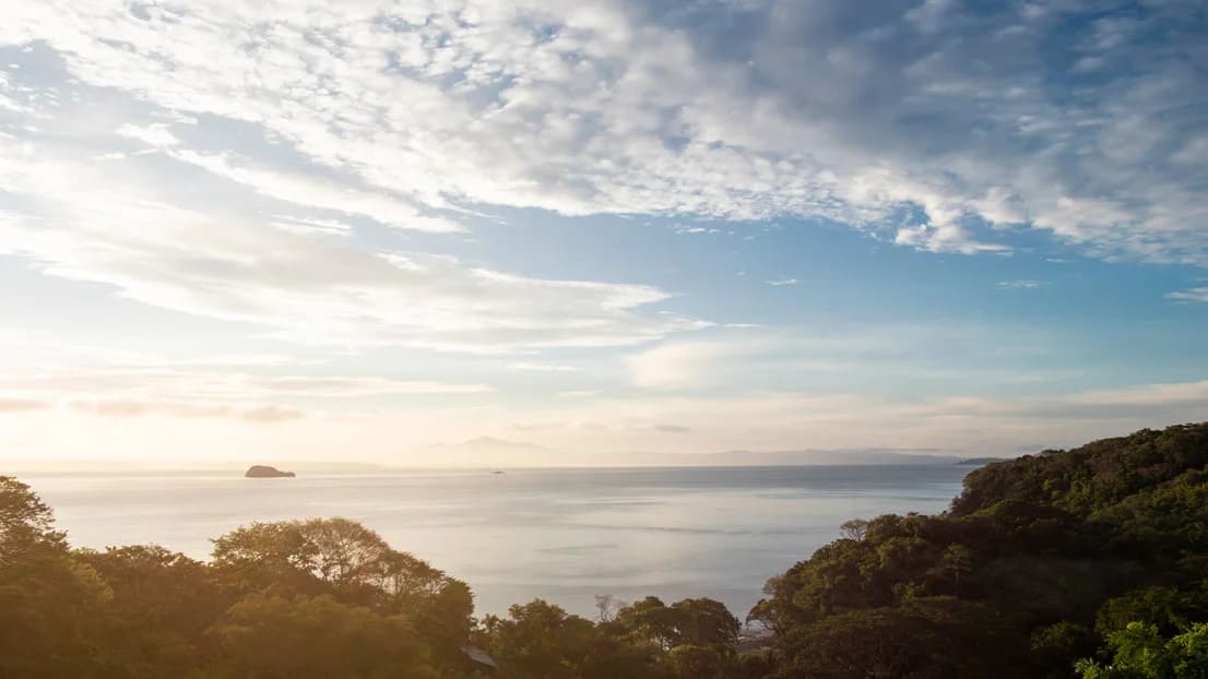 Morning from the stardeck — oceanfront sanctuary overlooking the Gulf of Nicoya